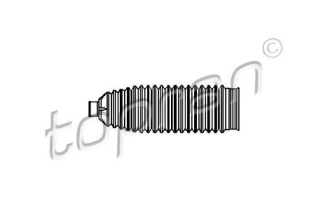 Пильовик тяги кермової TOPRAN / HANS PRIES 109440