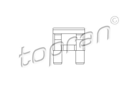 Запобіжник 40A TOPRAN / HANS PRIES 104511