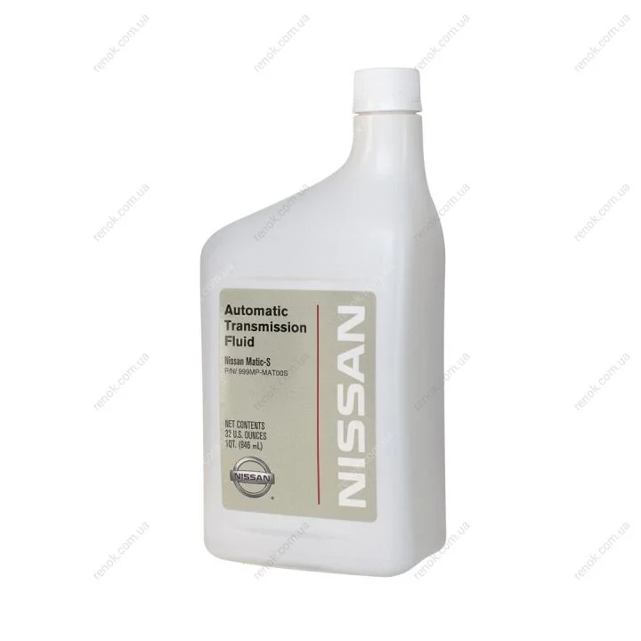 Олива трансмісійна ATF Nissan Matic Fluid S, 0,946л. NISSAN 999MPMTS00P (фото 1)