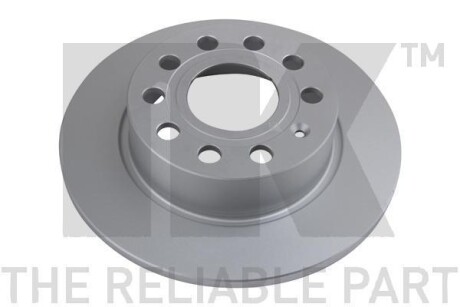 Диск гальмівний невентильований NK 314789