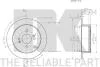 Диск гальмівний невентильований NK 313430 (фото 3)