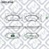 Колодки гальмівні передні дискові Q-fix Q0930168 (фото 3)