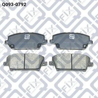 Колодки гальмівні передні дискові Q-fix Q0930792