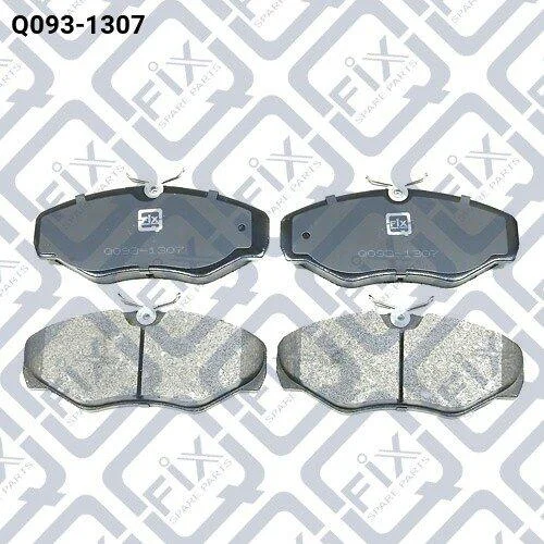 Колодки гальмівні передні дискові Q-fix Q0931307 (фото 1)