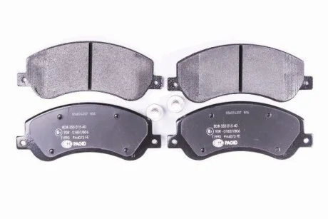 Колодки гальмівні дискові комплект; передн. Hella pagid 8DB355015401