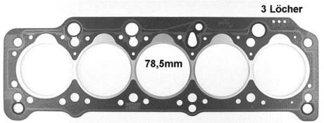 Прокладка Г/Б audi volvo 81-85cn de 1986 VICTOR REINZ 612593030