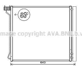 Радіатор кодиціонера AVA COOLING BW5474D