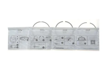 Комплект поршневих кілець STD VAG Porsche 3.0TDI 83,00 1.75/2.0/2.0 KOLBENSCHMIDT 800123310000