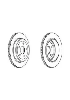 Диск гальмівний Jurid 562970JC