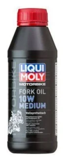 Олива для мотовилок та амортизаторів Liqui Moly Motorbike Fork Oil Light 10W, 0,5л. LIQUI MOLY 1506