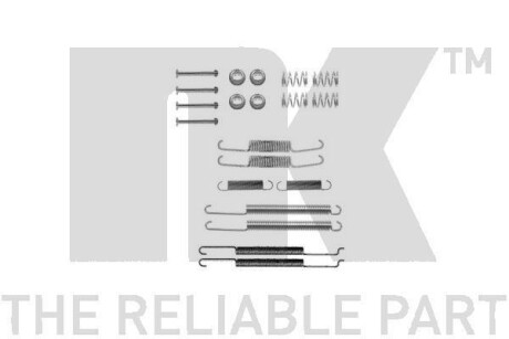 Комплект монтажний гальмівних колодок NK 7947726