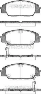Колодки гальмівні передні TRISCAN 811040005