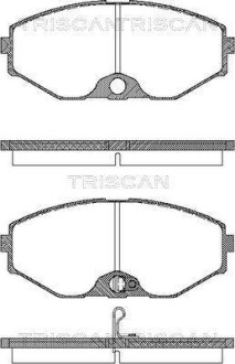 Колодки гальмівні передні TRISCAN 811014037