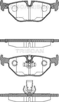 Колодки гальмівні дискові TRISCAN 811011003