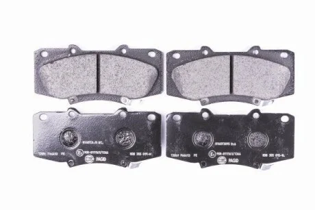 Колодки гальмівні дискові комплект передні Hella pagid 8DB355015821