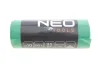 Мішки для сміття 60 л, зелені зі стрічкою, 35 мкм, 10 шт. NEO TOOLS 15-990 (фото 1)