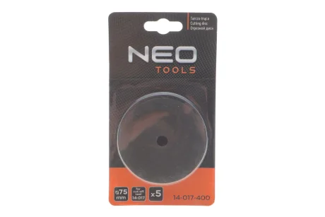 Диск відрізний для 14-017 комплект з 5 шт. NEO TOOLS 14-017-400