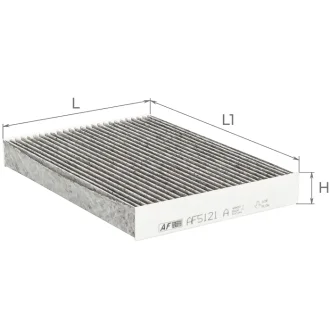 ЕФ повітряний салону ALPHA FILTER AF5121A