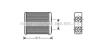 Теплообмінник, система опалення салону AVA COOLING FD6362 (фото 1)