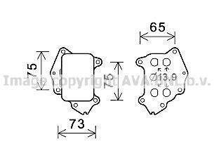 Охолоджувач оливи AVA COOLING CN3309