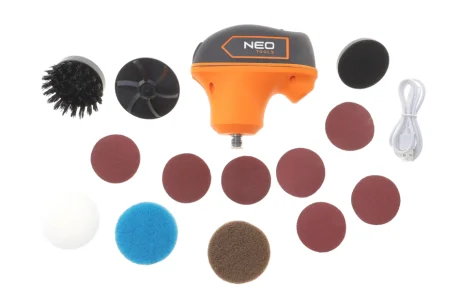 Пристрій полірувальний багатофункціональний 4V, міні, Li-Ion, USB-C NEO TOOLS 04-604