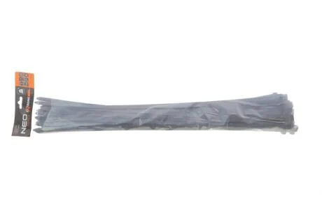 Стяжки кабельні EXTREME 12,0 × 700 мм, чорні, 50 шт. NEO TOOLS 01-645