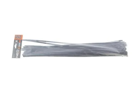 Стяжки кабельні EXTREME 9,0 × 650 мм, чорні, 50 шт. NEO TOOLS 01-644