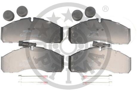 Гальмівні колодки дискові Optimal BP-12739