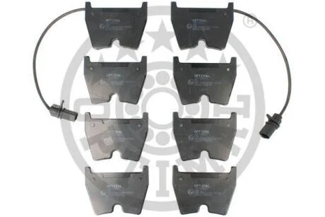 Гальмівні колодки дискові Optimal BP-12517