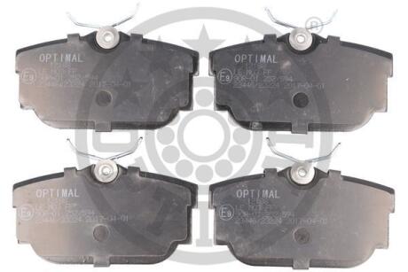 Гальмівні колодки дискові Optimal BP-12188