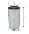 Фільтр повітря WIX WIX FILTERS 93900E (фото 1)