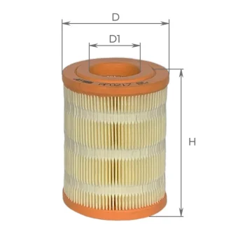 Фільтр повітряний ALPHA FILTER AF0217