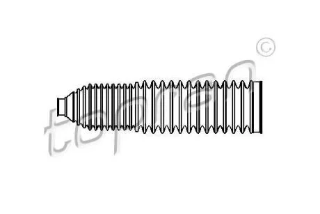 Пильовик тяги кермової TOPRAN / HANS PRIES 110172