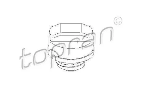 Кришка паливного бака TOPRAN / HANS PRIES 102747