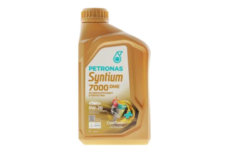 Олива моторна SYNTIUM 7000 DME 0W-20 SP (1L) PETRONAS Petronas 70716E18EU