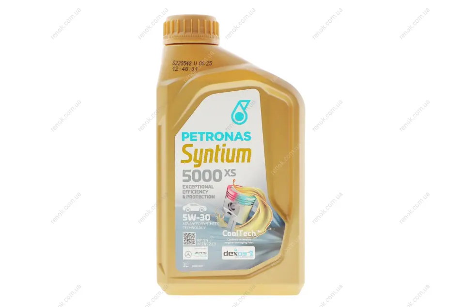 Олива моторна SYNTIUM 5000 XS 5W-30 SN (1L) PETRONAS Petronas 70956E18EU (фото 1)