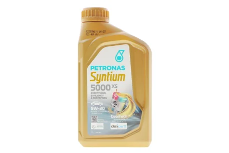 Олива моторна SYNTIUM 5000 XS 5W-30 SN (1L) PETRONAS Petronas 70956E18EU