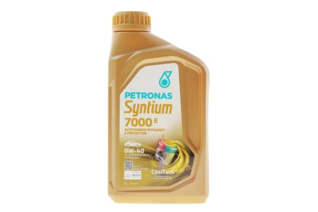 Олива моторна SYNTIUM 7000 E 0W-40 SP (1L) PETRONAS Petronas 70722E18EU