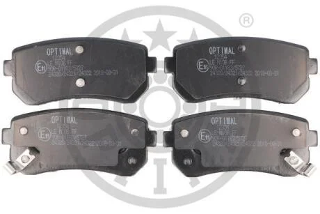 Гальмівні колодки дискові Optimal BP-12354