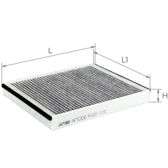 ЕФ повітряний салону ALPHA FILTER AF5306A