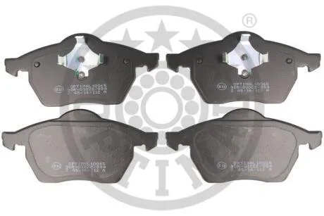 Гальмівні колодки дискові Optimal BP-10065