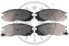 Гальмівні колодки дискові Optimal BP-09684 (фото 1)