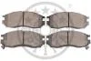 Гальмівні колодки дискові Optimal BP-09684 (фото 2)