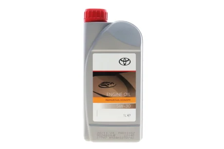 Масло моторное 5W-30 PFE (API SN, ACEA C2) 1L TOYOTA 08880-86076