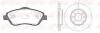 REMSA OPEL К-кт гальм. колодок + диски Combo 01-, Corsa C 1,0-1,8 00- 8774.06
