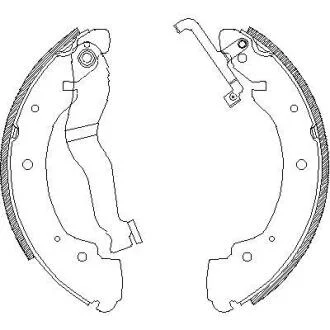 VW Гальмівні колодки задн. T4 REMSA 4402.00