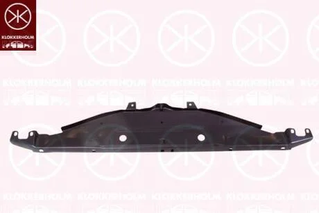 Панель радіатора передня, алюміній KLOKKERHOLM 0063230