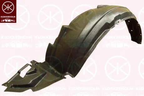 Підкрилок ниша колеса, пластик KLOKKERHOLM 8161386
