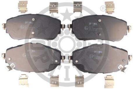 Гальмівні колодки дискові Optimal BP-12681