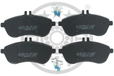Гальмівні колодки дискові Optimal BP-12387